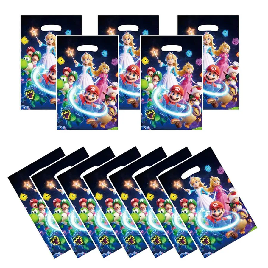 

Подарочные пакеты Anime Galaxy Mario, пакеты для вечеринок, перламутровые пакеты для дня рождения, идеально подходят для конфет на вечеринке. Перламутровые пакеты для подарков на вечеринку.