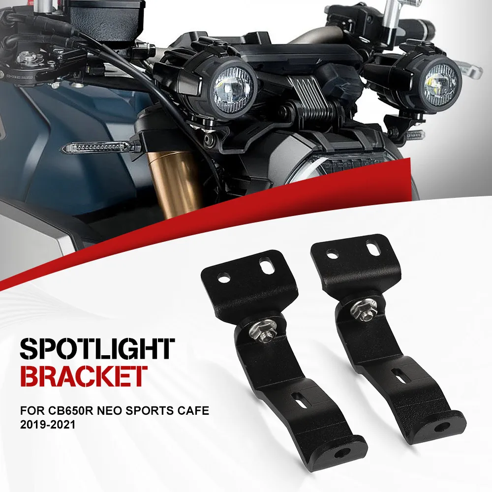 

CB 650R Motorcycle Auxiliary Light Mounting Brackets Driving Lamp Spotlight Holder FOR Honda CB650R Neo Sports Cafe 2019-2021