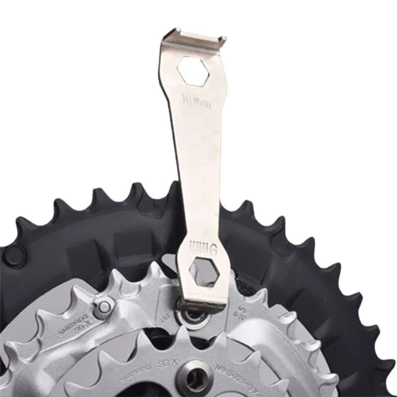 MTB Bike Crankset Chain Tool Crankset Chainring Bolt Key Wrench Spanner Repair Removing Install Tool