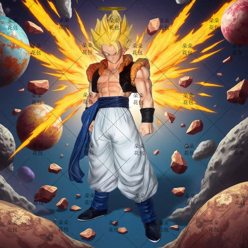 ドラゴンボールゴジータ超サイヤ人フィギュアアニメ周辺置物コレクタブルデスク装飾玩具ギフトアニメファンオタクモデル