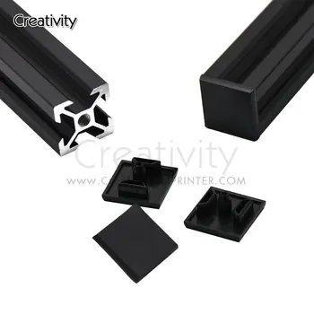 10/20/50PCS 3D מדפסת חלקי אלומיניום פרופיל כובע בסוף 2020 פלסטיק סוף כובע כיסוי צלחת עבור אלומיניום פרופיל שחול