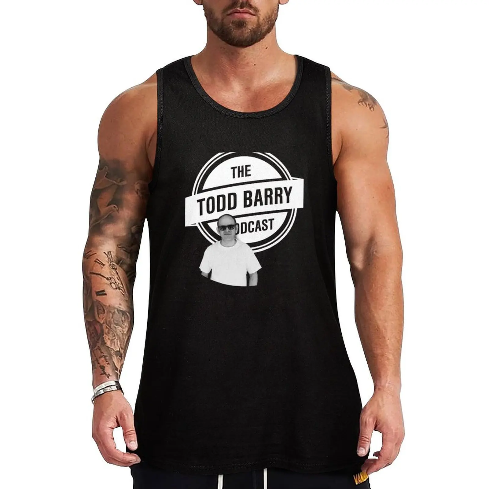 

The Todd Barry Podcast Tank Top Clothing gym accessories man