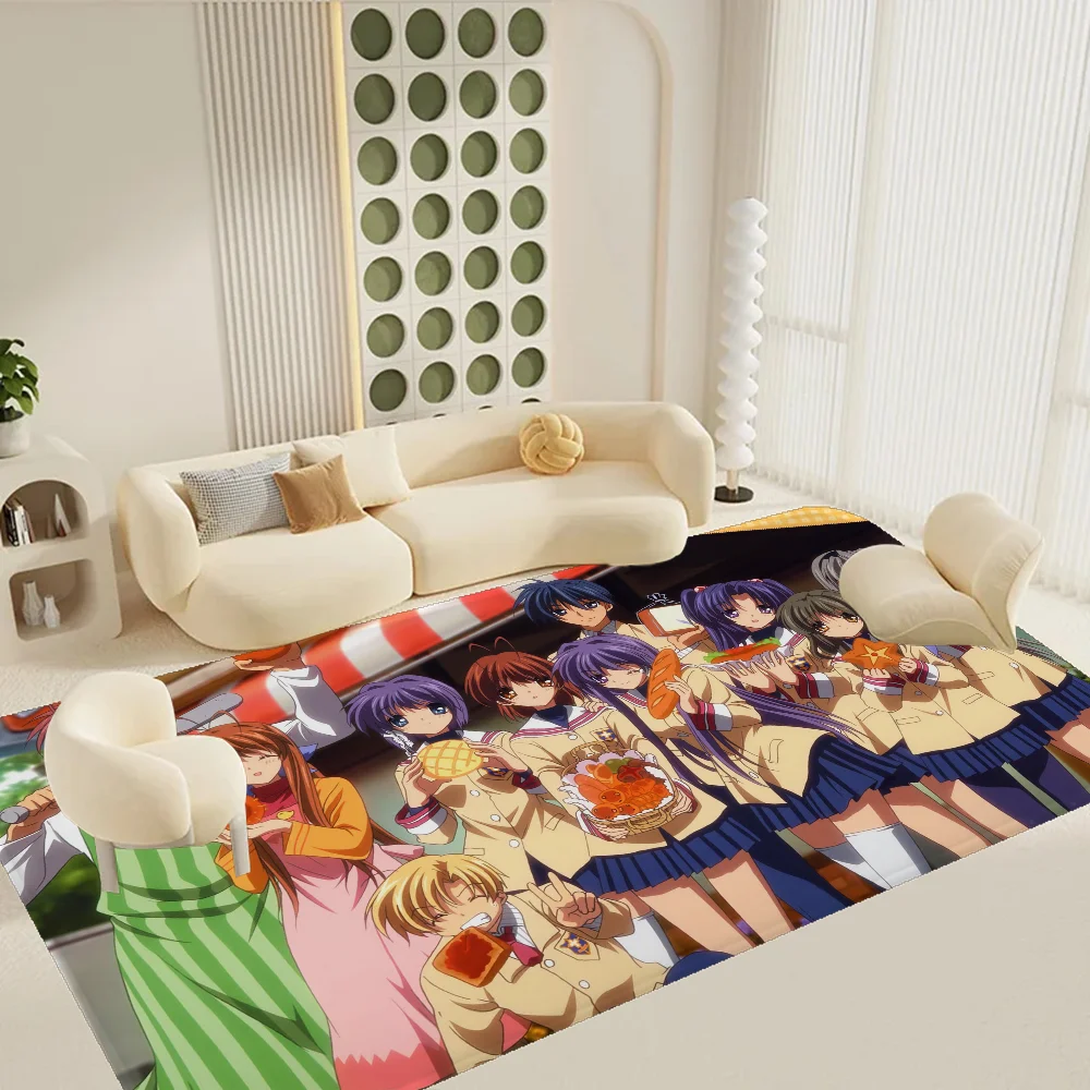 Игра C-CLANNAD напольный коврик, прямоугольный противоскользящий домашний мягкий Badmat, передняя дверь, домашний уличный коврик, приветственный коврик