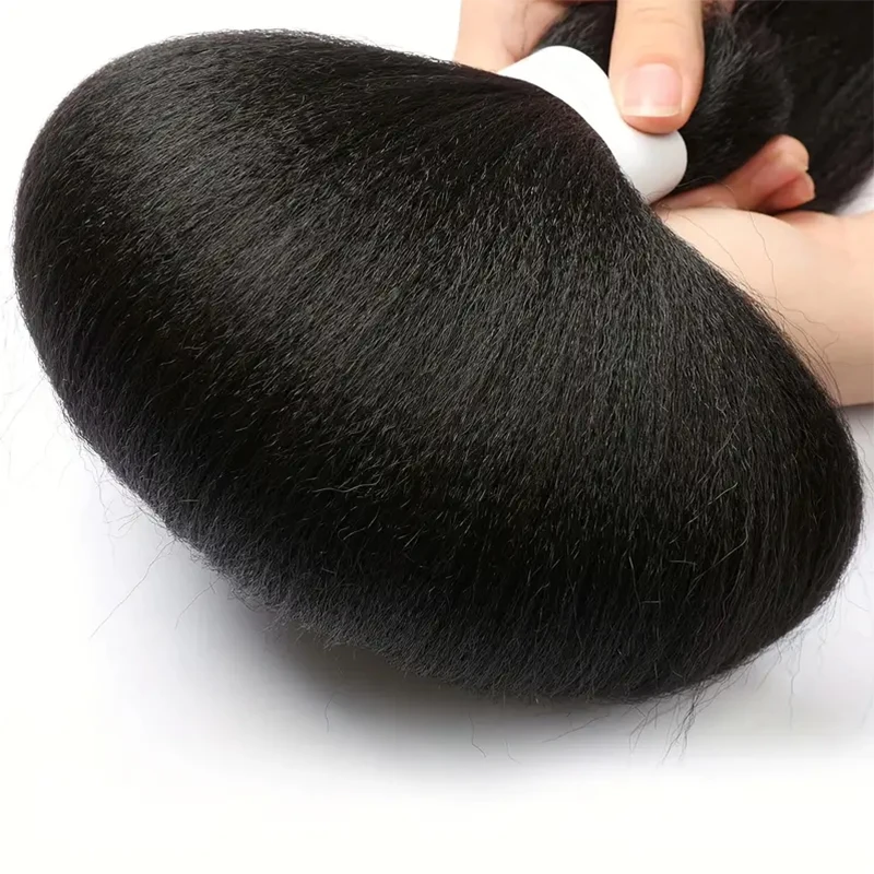 L'extension de cheveux dégradés de tresse de Yaki, ultraviolets synthétiques, crée une coiffure unique, adaptée aux rassemblements et aux fêtes quotidiens