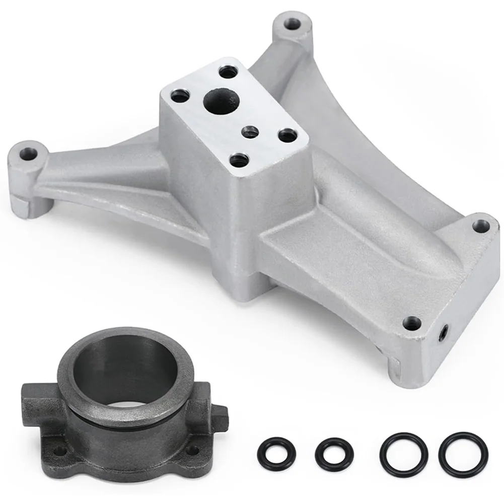 

Non-EBP Valve Turbocharger Pedestal And Exhaust Housing Set Replacement Compatible For 94-97 7.3L Powerstroke Diesel