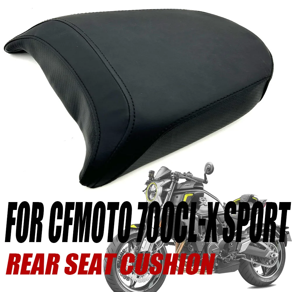 

For CFMOTO CLX700 CL-X 700 Sport Motorcycle Accessories Seat Cushion Retrofit Thickened Waterproof Ultra Soft Rear Seat Cushion