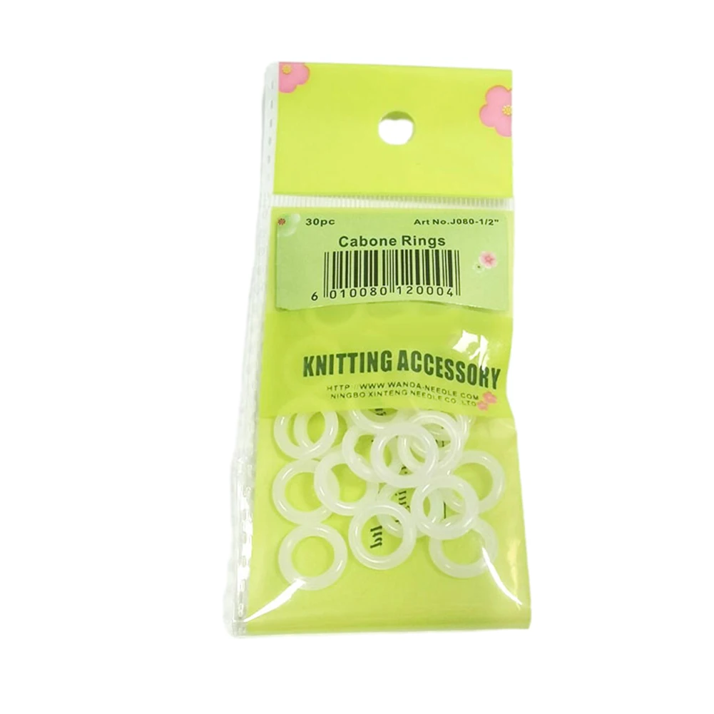 

1 Pack Of DIY Crochet Ring Circle Hook Craft Accessories Handbag Plastic Ring Hook 12.7mm-50mm Sewing Plastic Ring