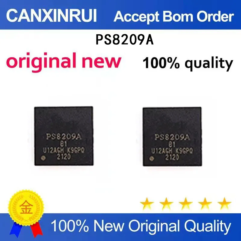 

(5 Pieces) PS8209AQFN48GTR2-A2 PS8209A A2 QFN48 PS8209A B1 PS8209A C0