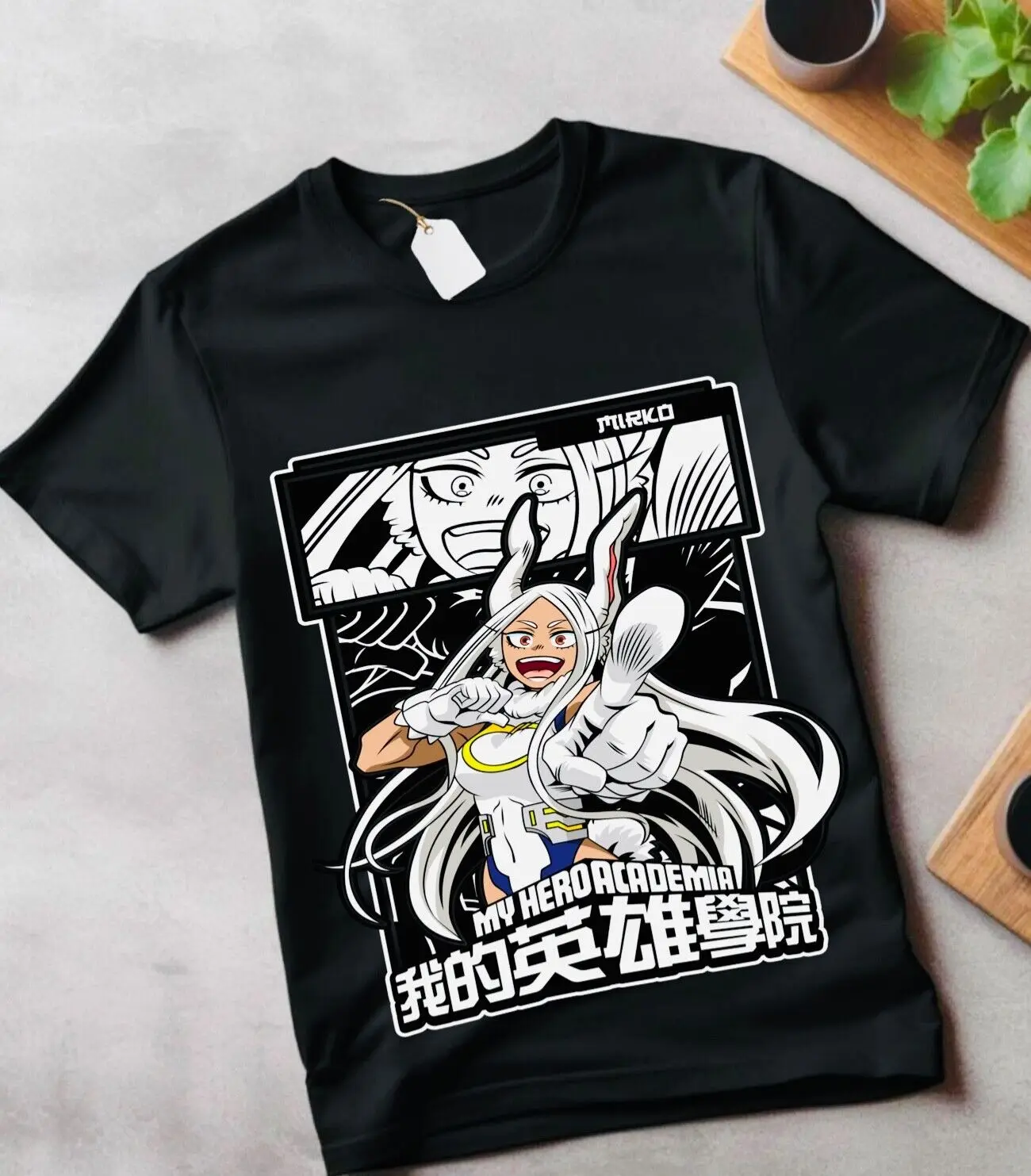 Rabbit Hero Mirko T-Shirt Rumi Usagiyama Miruko Bnha Boku No Hero Academia Gift Shirt