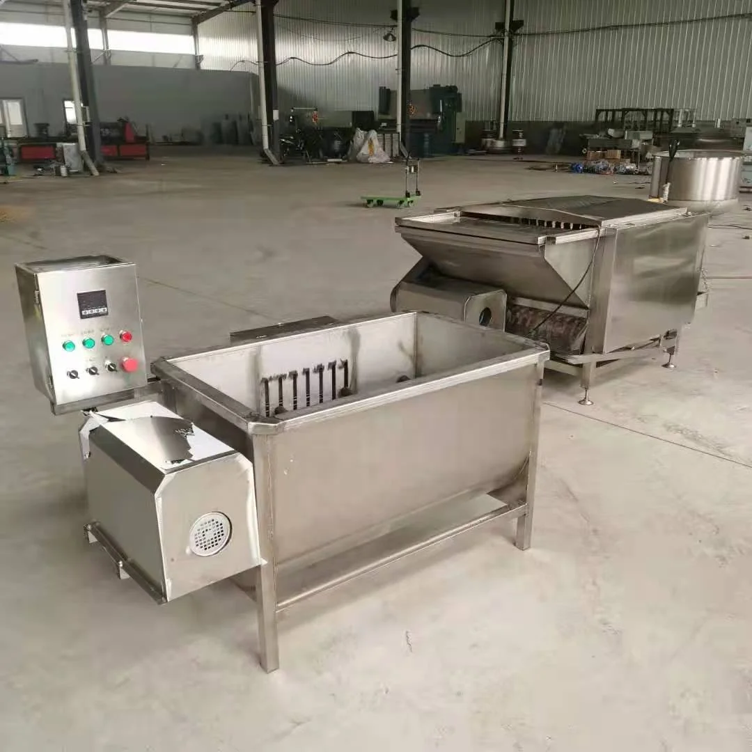 2025Poultry Slaughtering Equipment / Goose Scalding Pool and Plucking Machine Scalding Machine in Farms
