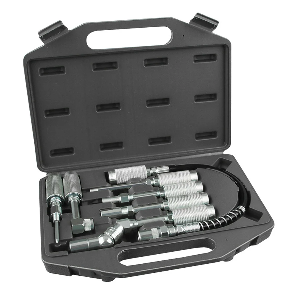 Pneumatic Grease Gun Lubrication Tool Seven Piece Set