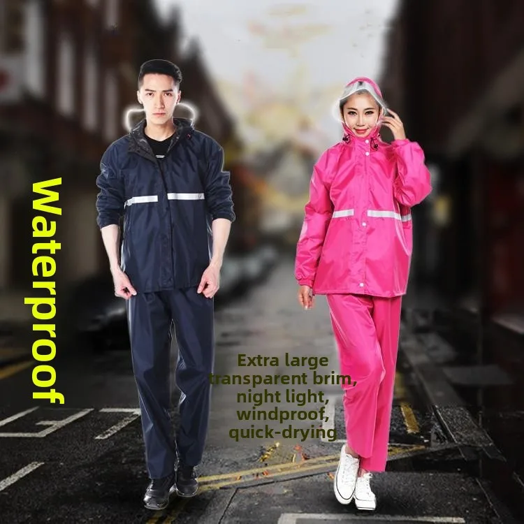 

Портативный дождевик для мотоциклистов с рукавами, для путешествий, износостойкий, для взрослых, дышащий, для походов