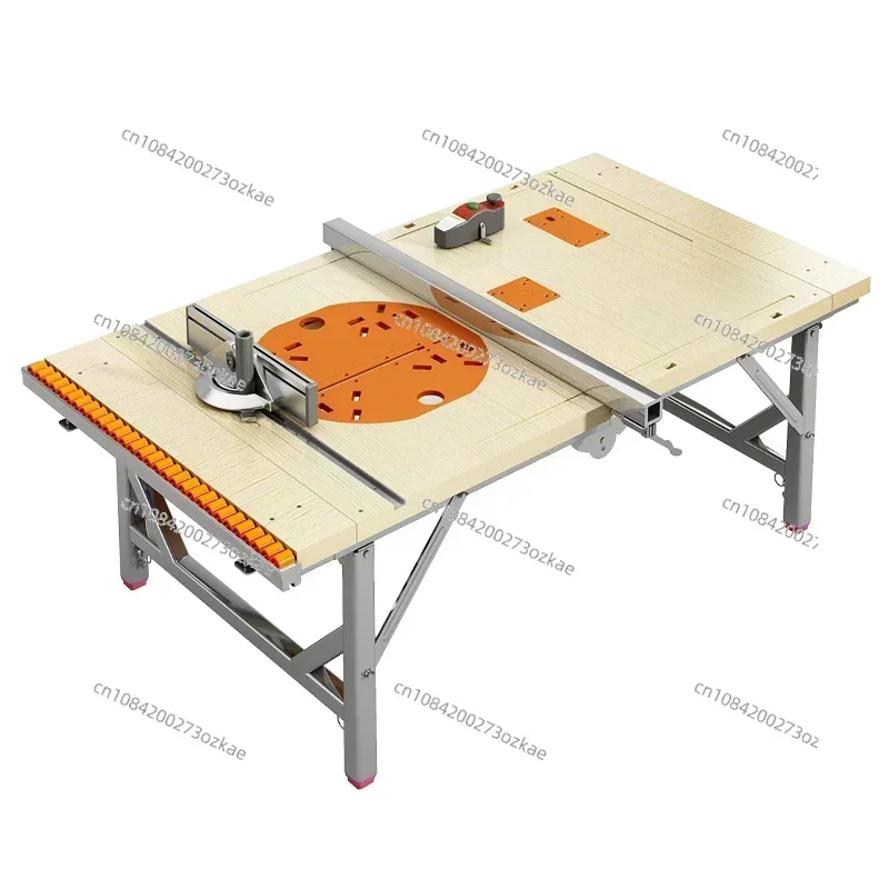 Woodworking Table Multi-Functional Folding Carpenter\'s Wood SA Small Lifting Precision Console Portable Decoration Table Saw