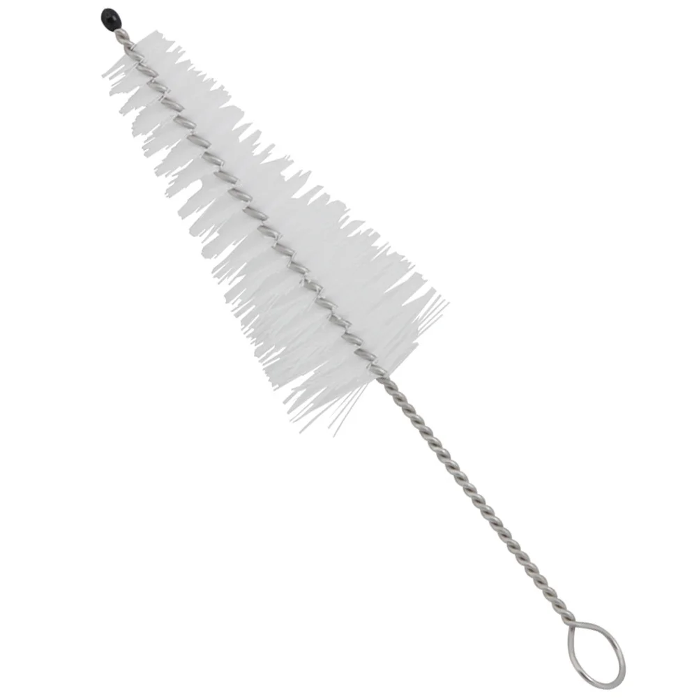 1 قطعة فرشاة تنظيف قطعة الفم الناي المدمجة لأداة الرياح شعيرات ناعمة متينة أداة تنظيف البوق الترومبون