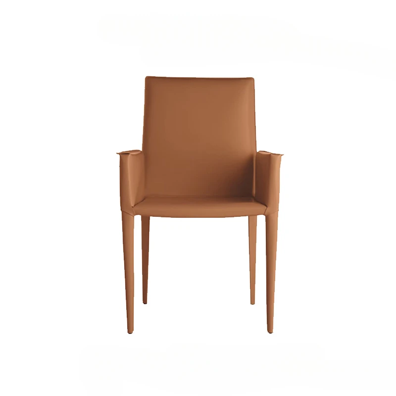 

Седло кожаное обеденное кресло домашнее кресло со спинкой для отеля