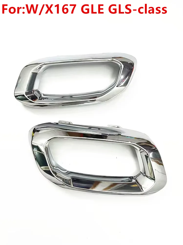 1678856900 1678857000 Exhaust Pipe Left or Right Tail Throat Trims For Mercedes-Benz W167 GLS450 GLS-class GLE400 GLE350