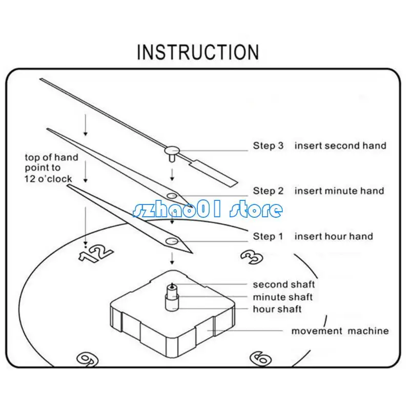 

85LA Clock Motor Pendulum Clock Movement Replacement with Music Box for Clock Making