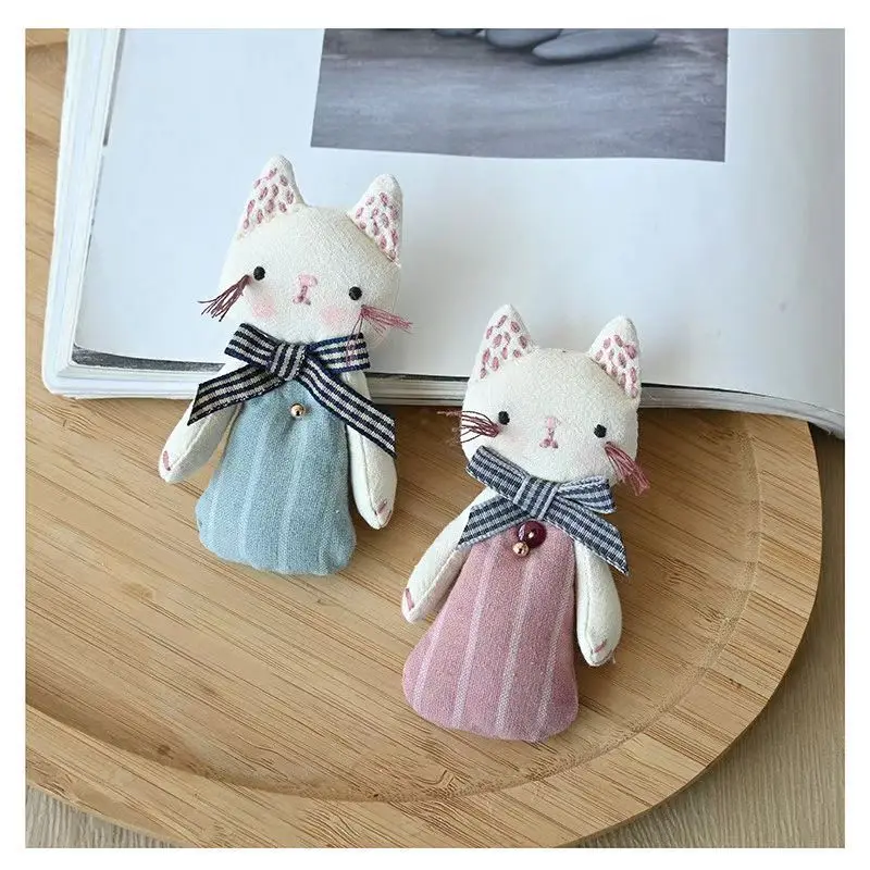 Brooch Embroidered Cartoon Animal Fabric Forest Style for Clothing Adorable Decorative Versatile Premium Sewing Patch Accessory