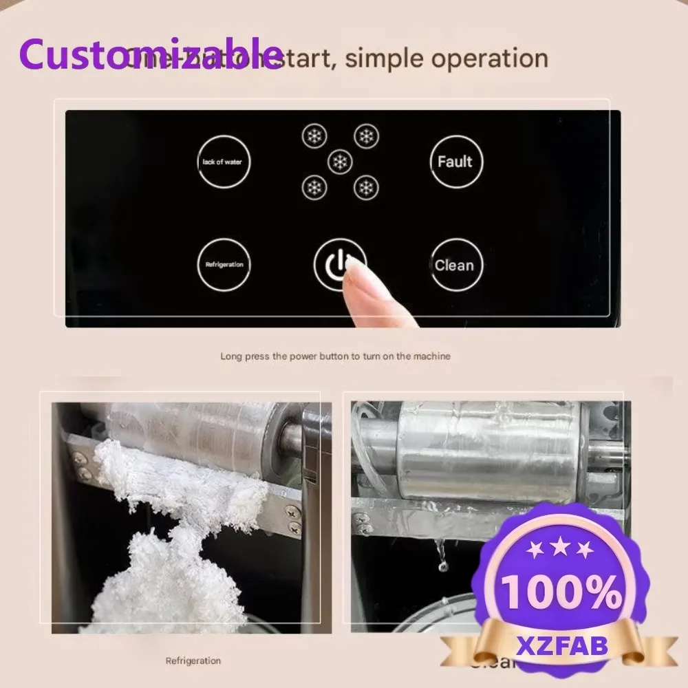 Factory Direct 2026 Heavy-Duty Ice Shaving Machine with Safety Lock - Perfect for Hotels & Catering Services