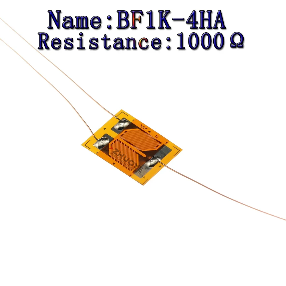 

10pc weighing sensor STRAIN GAUGE BF1K-4HA high-precision resistance type1000 ohm half bridge/ measuring torque/shear force