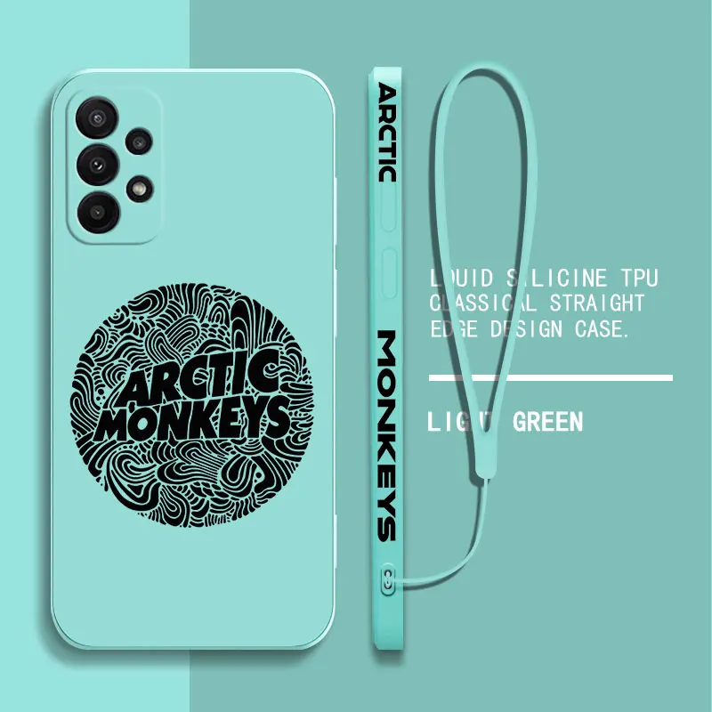 Arctic Monkeys Phone Case For Samsung Galaxy S24 S23 S22 S21 S20 S10 S9 Note 20 10 Ultra Plus Pro FE 4G 5G Cover