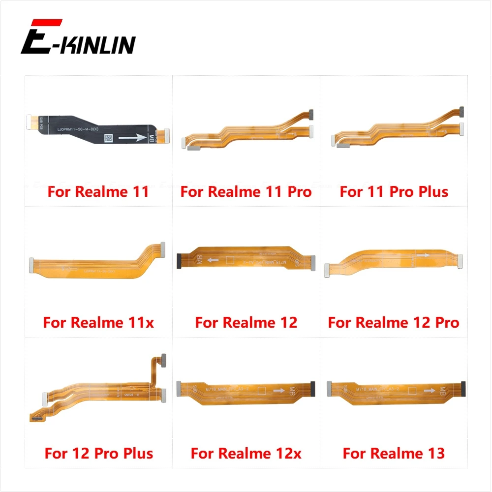 اللوحة الرئيسية اللوحة الأم شاشة الكريستال السائل موصل الكابلات المرنة ل ممن لهم Realme 11 11x12 12x13 برو زائد 4G 5G #2