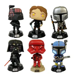 Star wars anakin Anakin 281 Darth Vader Mandalorian baby Child Yoda boba fett Vinyl Doll Figure Toys for Gift Sith jet trooper