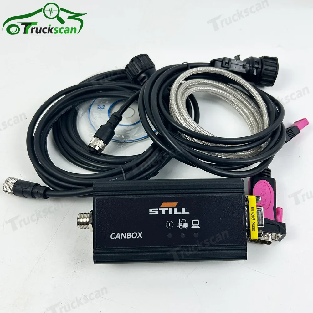 For Still canbox Linde doctor Judit Incado Box hyster yale Diagnostic Toyota BT and CF19 Laptop forklift truck diagnostic tool