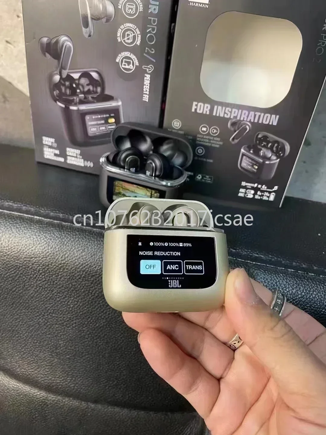 Originele JBL Tour PRO 2 True Wireless Bluetooth Oordopjes Stereo Earbuds sport Hoofdtelefoon met Smart LCD Scherm HK versie