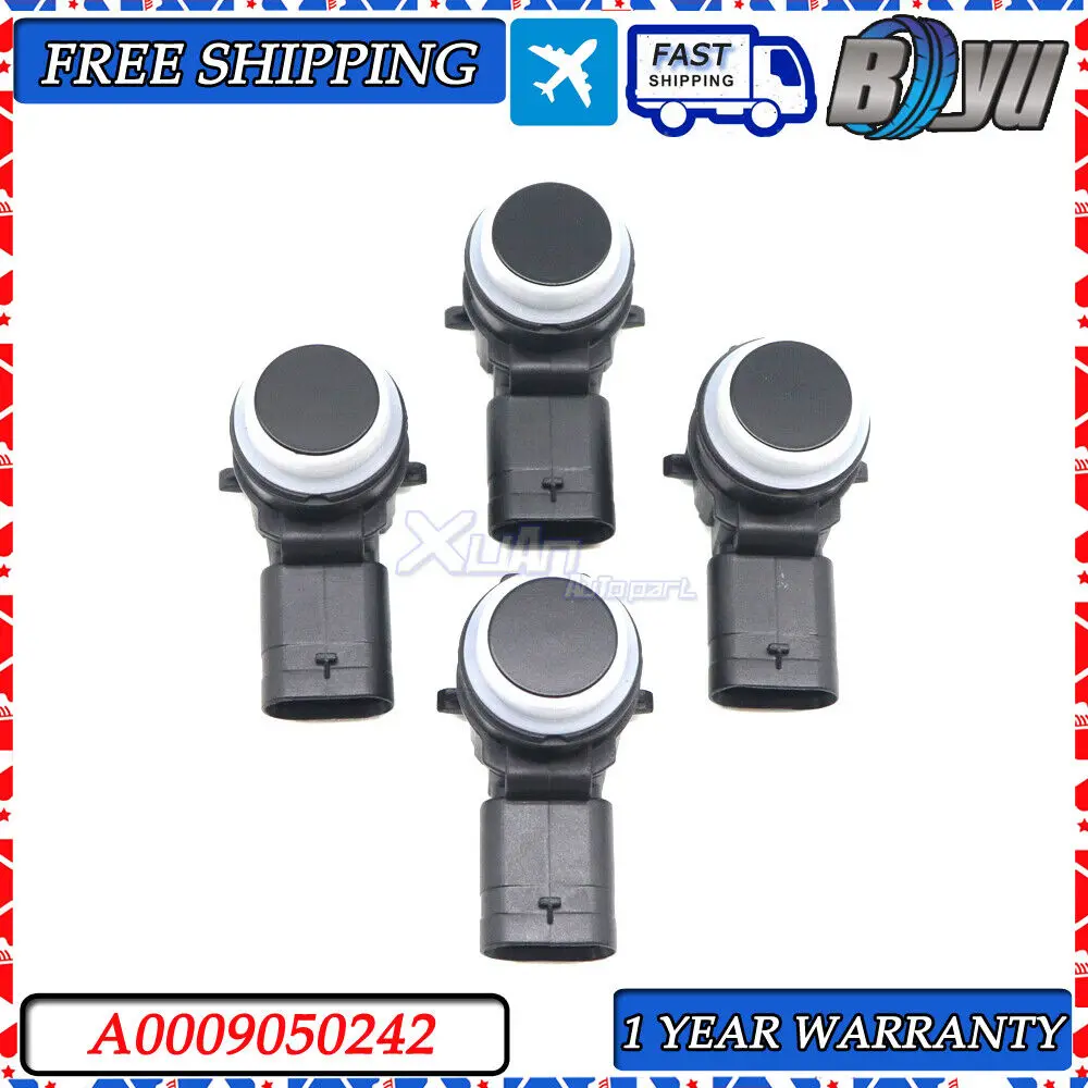 

4 шт. передний A0009050242 левый Новый PDC датчик парковки бампер обратный помощи для Mercedes-Benz A B Class GLK SL 2012-2015 0263013053