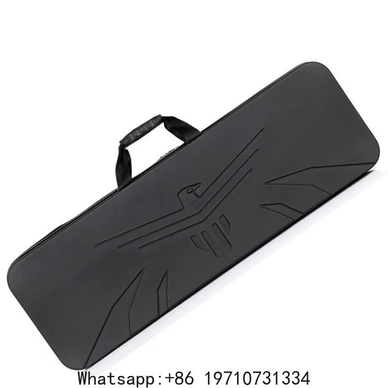 Built-in Cotton Fishing Rod ABS Hard Shell Boxes Fishing Rod Protection Boxes Large Size Professional Portable Tool Storage Case