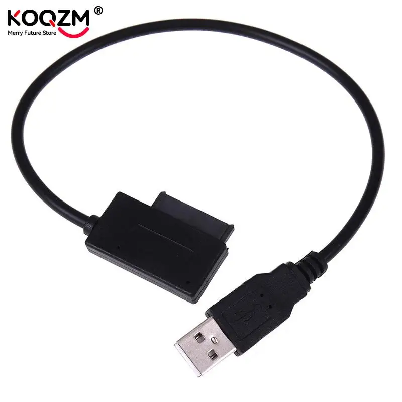 1pc Usb To 7+6 13pin Slim Sata/ide Cd Dvd Rom Optical Drive Cable Adapter For Notebook Laptop