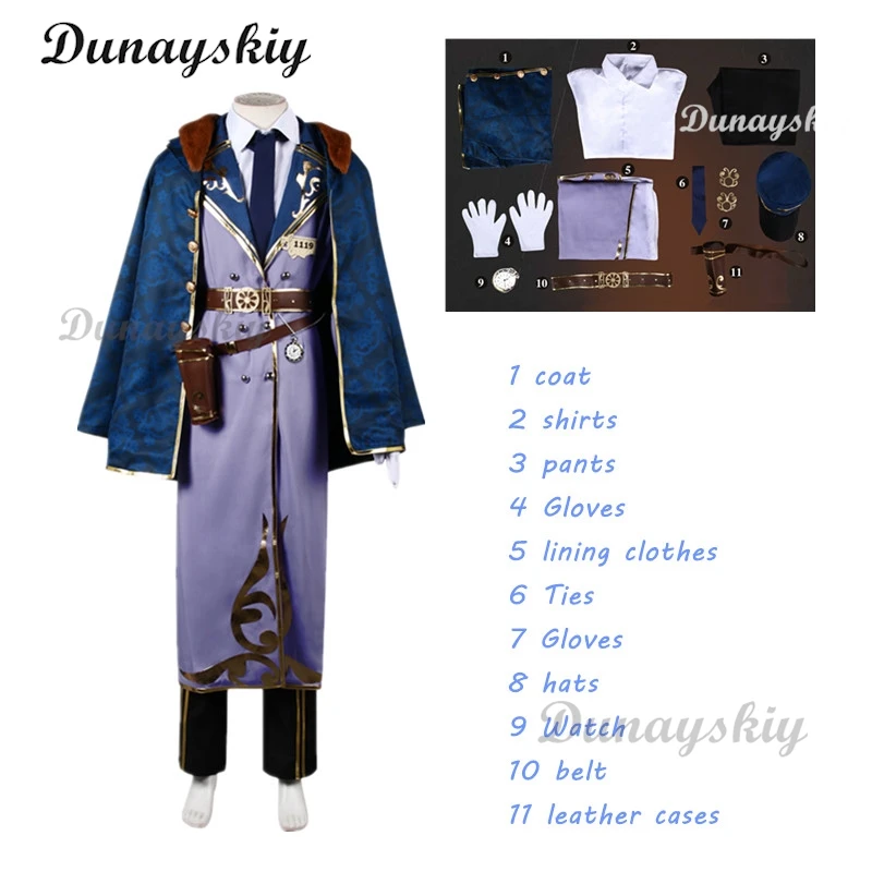 Identity V Andrew Kreiss Women Cosplay Costume Cos Game Anime Party Uniform Hallowen Play Role Clothes Clothing