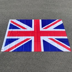 AERLXEMRBRAE-Grande bannière britannique en polyester, drapeau du royaume national des établissements, Royaume-Uni, 5x3 pieds, 90x150cm