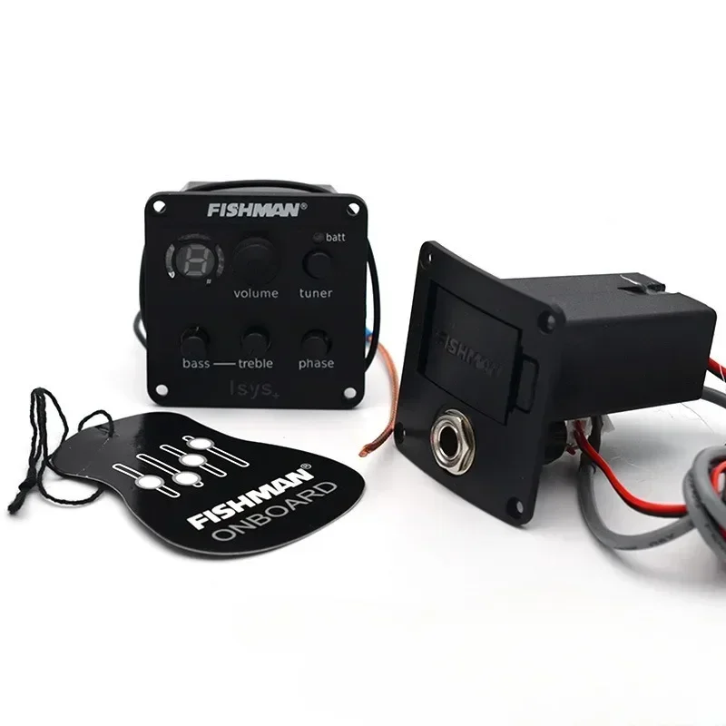 Pickup4 Band Acoustic Guitar Pickup with Tuner Presys 301/201 Mic Blend Preamp EQ Tuner Guitar Amplifier Guitar Truss