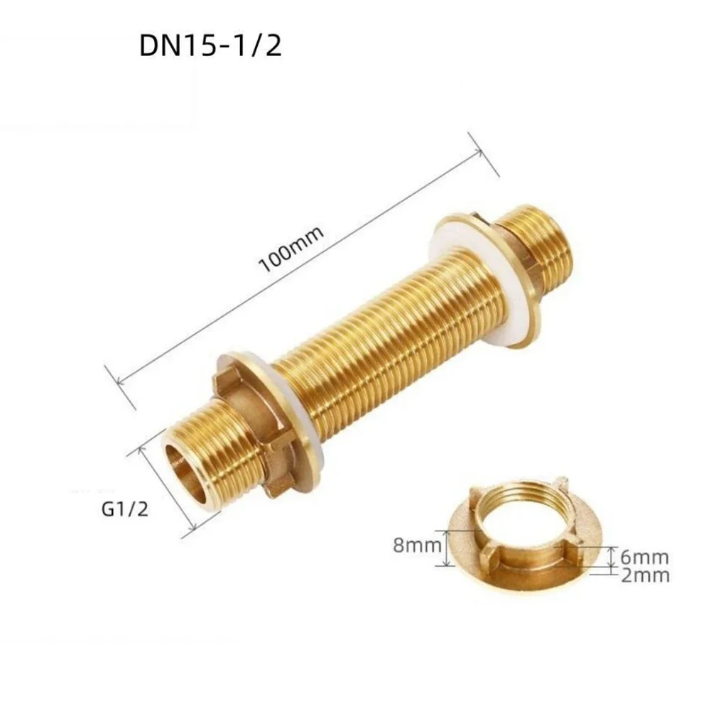 

Premium Brass G12 For Water Tank Connector Bulkhead Fitting Leakproof & Suitable for Various For Water Systems