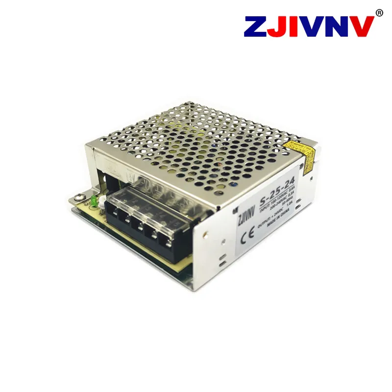 single output 25W switching power supply output 5v 5a, 12V 2A, 24V 1A power supply ac-dc led power supply 12v 2A,