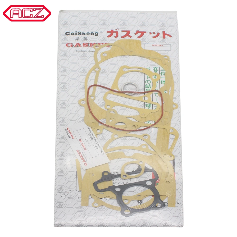 Motorcycle 450mm Long-Case Complete Gasket Set for Moped QUAD 157QMJ 1P57QMJ GY6-150 GY6 150