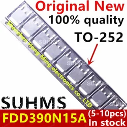 100% チップセット5-10個fdd390n15a fdd390n15alz 390n15aから-252