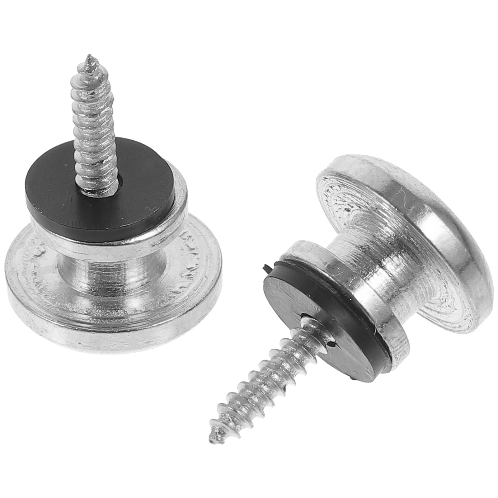 

2pcs Guitar Strap Locks Zinc Alloy Rust Resistant for Electric Bass Acoustic Ukulele Metal End Guitar Accessories Strap