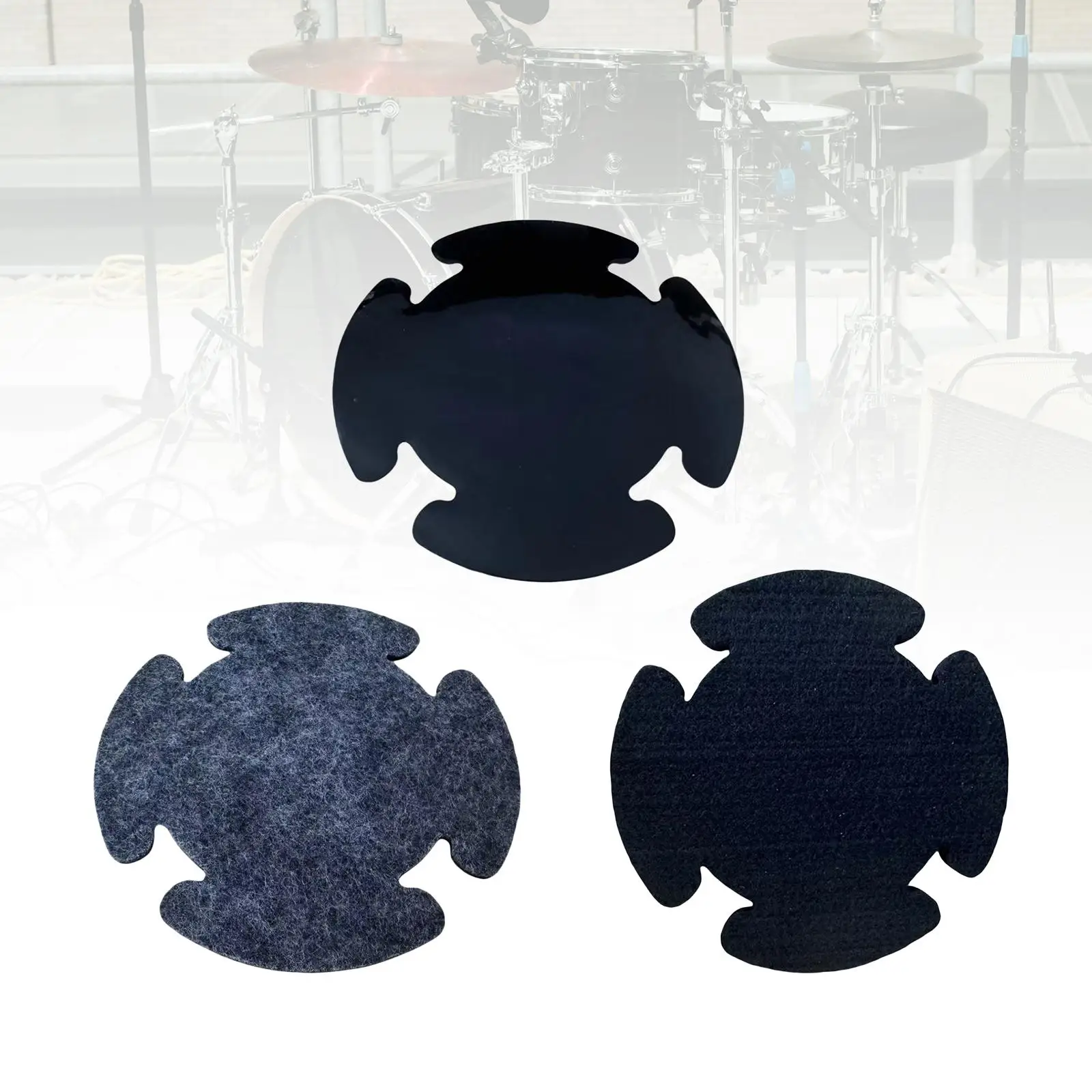 طبل تعزيز التصحيح لاصق قوي ورأى خطوة واحدة ملصق Drumhead التصحيح حامي لموسيقى الجاز ركلة طبلة عدة باس أجزاء