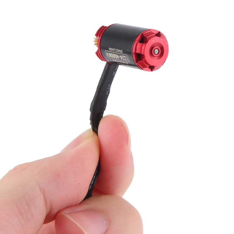 For Axial SCX24 Low Linear External Brushless Motor 4000Kv 2.0 Banana Plug