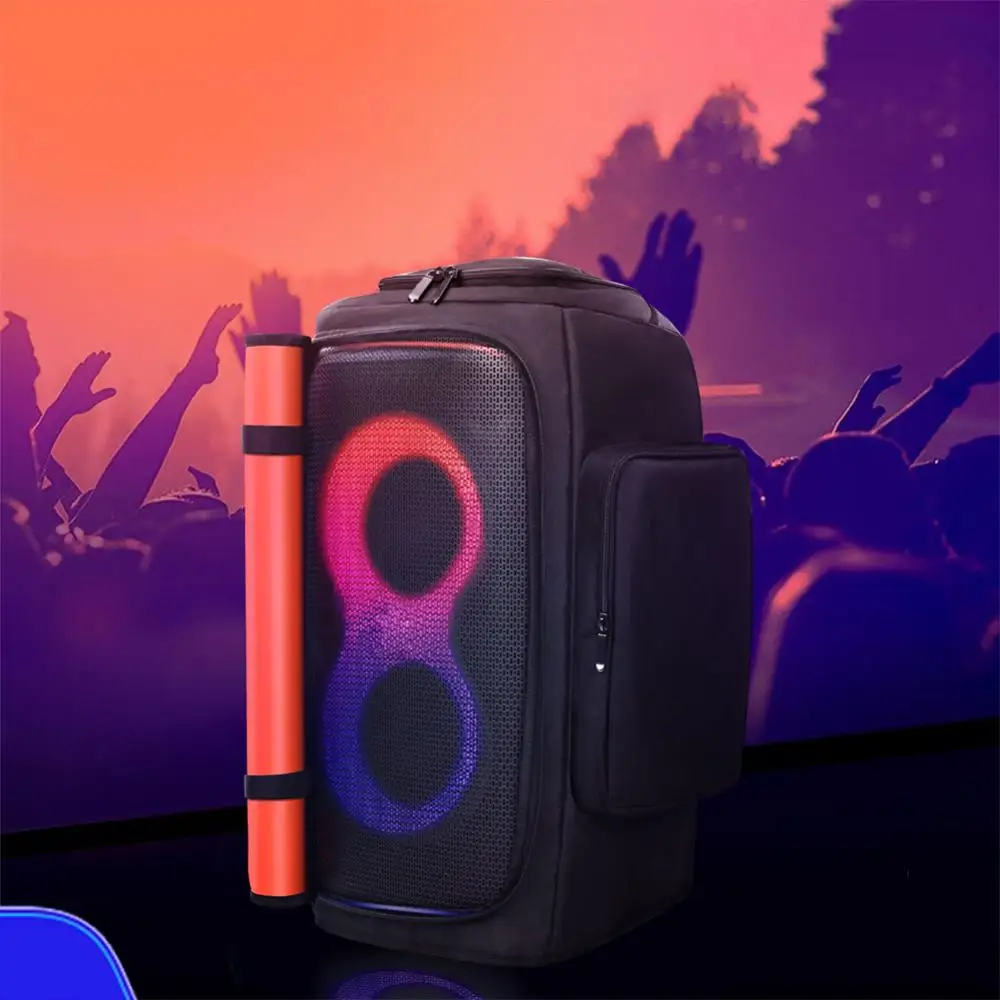 

Speaker Dust Cover Zipper Closure Party Speaker Dust Cover Wear Resist Double-Sided Speaker Storage Bag for PARTYBOX 110/120