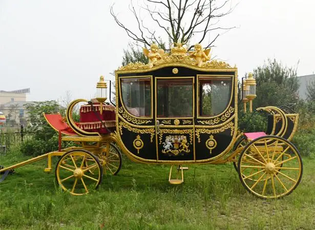 OEM Royal Horse Charries Charriers à vendre, Electric Wedding Europe Charries, Tourist Sightseeing