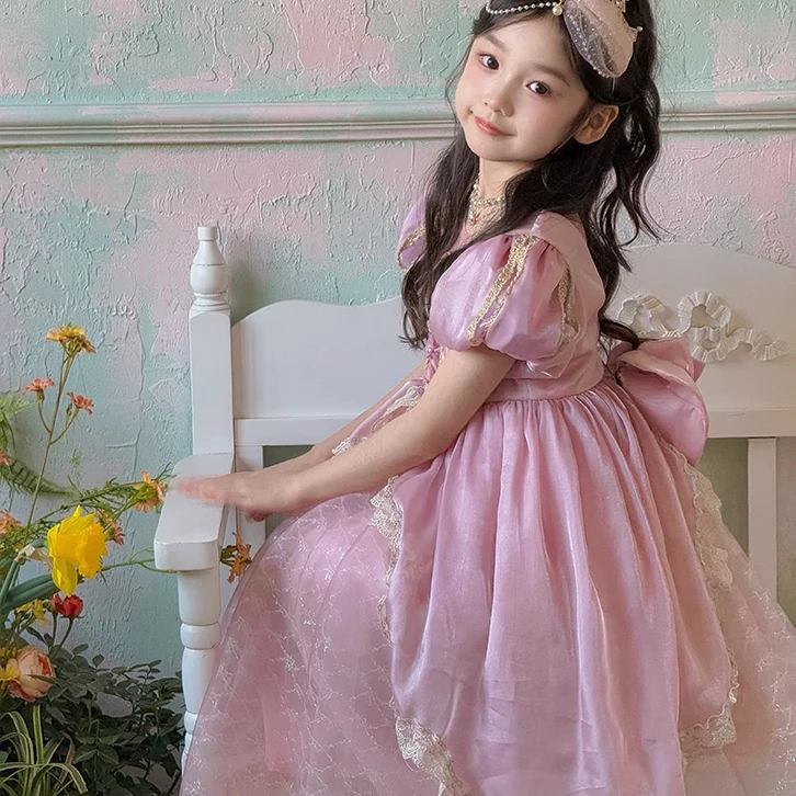 princ-sle-long-skirt-children's-dr-mermaid-bubble-sve-birthday-dr-long-hair-girl's-clothing-children's-faion