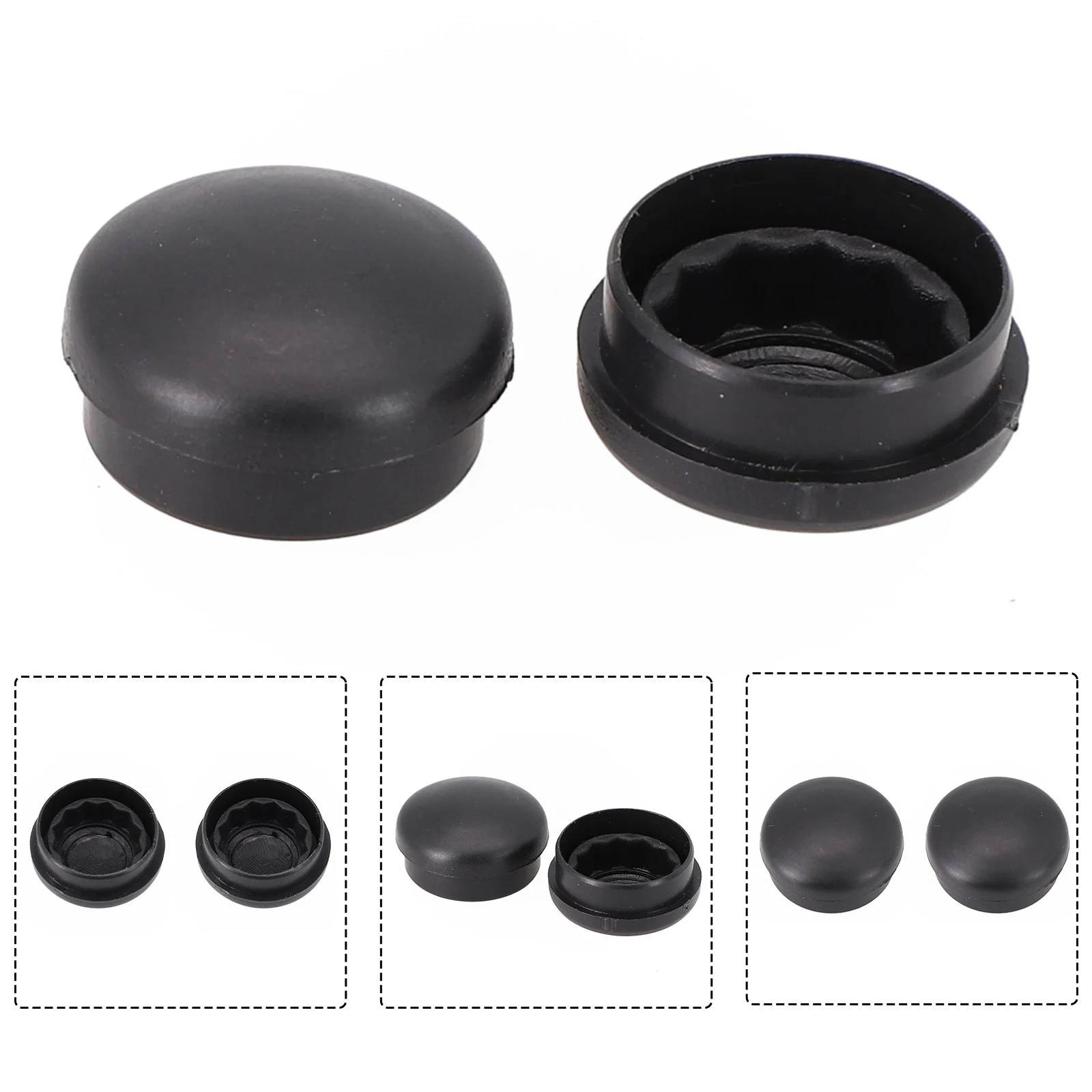 For A6 1995-2018 ABS Plastic Wiper Arms Nut Cap For A1 2010-2018 Replacement For A8 1994-2019 For A3 2006-2019