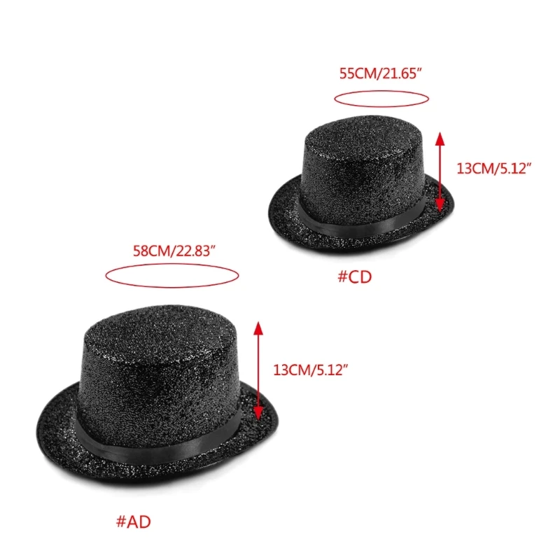 Sombrero De Copa Negro Boland – Accesorio Clásico Para Galas, Magia Y Fiestas De Disfraces