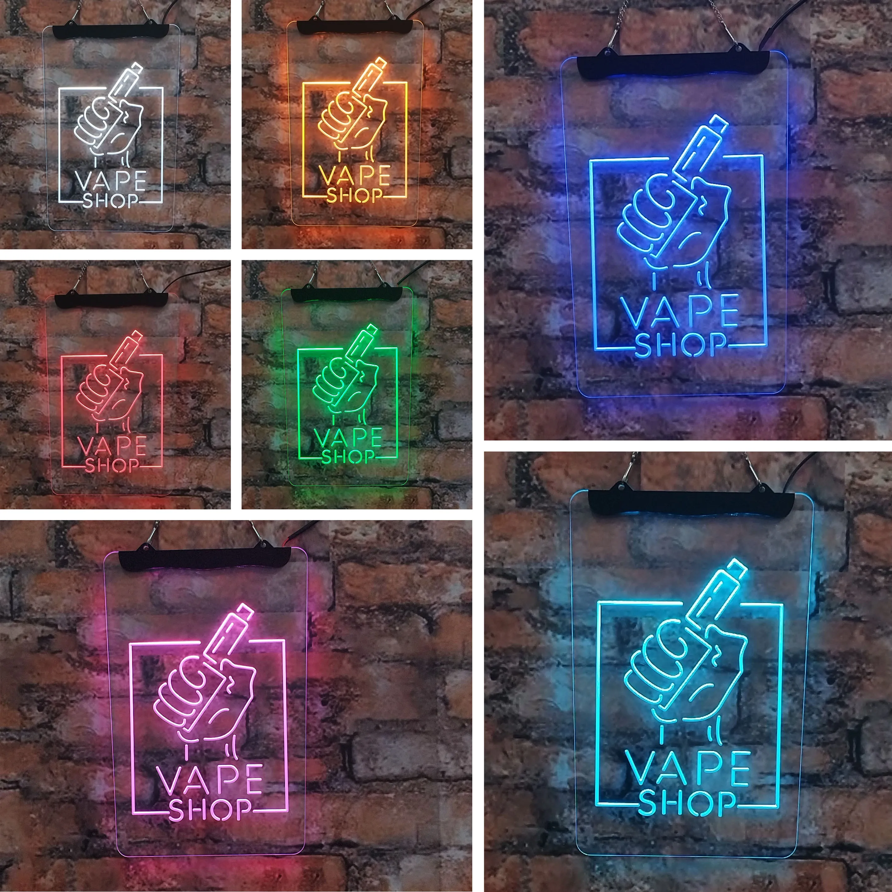 Letrero LED de neón para tiend - Vaping Store reseña y precio