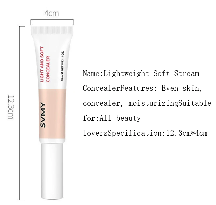 Make Up Liquid Concealer Mixed Isolation Lotion Makeup Invisible Pore Moisturizing Bright Skin Face Primer Base Foundation Brush