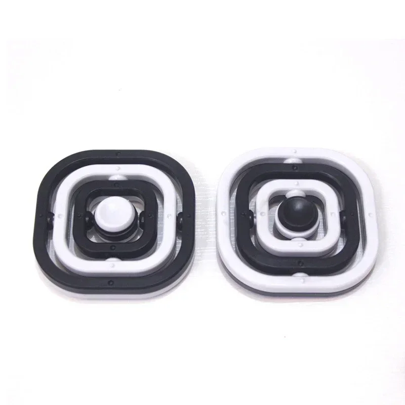 New 3D Flip Antistress Fidget Spinner Toys Adults Hand Spinner Decompression Toy Children Rorate Gyroscope Stress Sensory Gifts